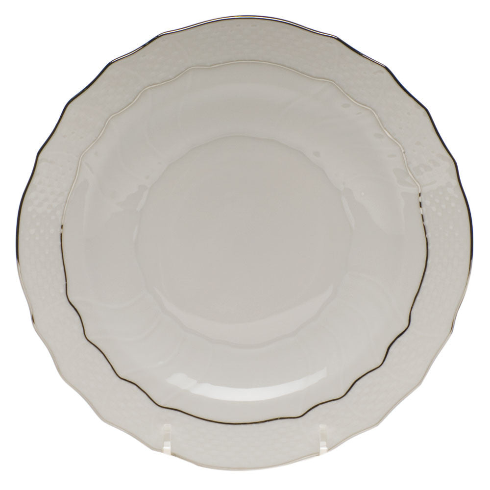 Platinum Edge Salad Plate