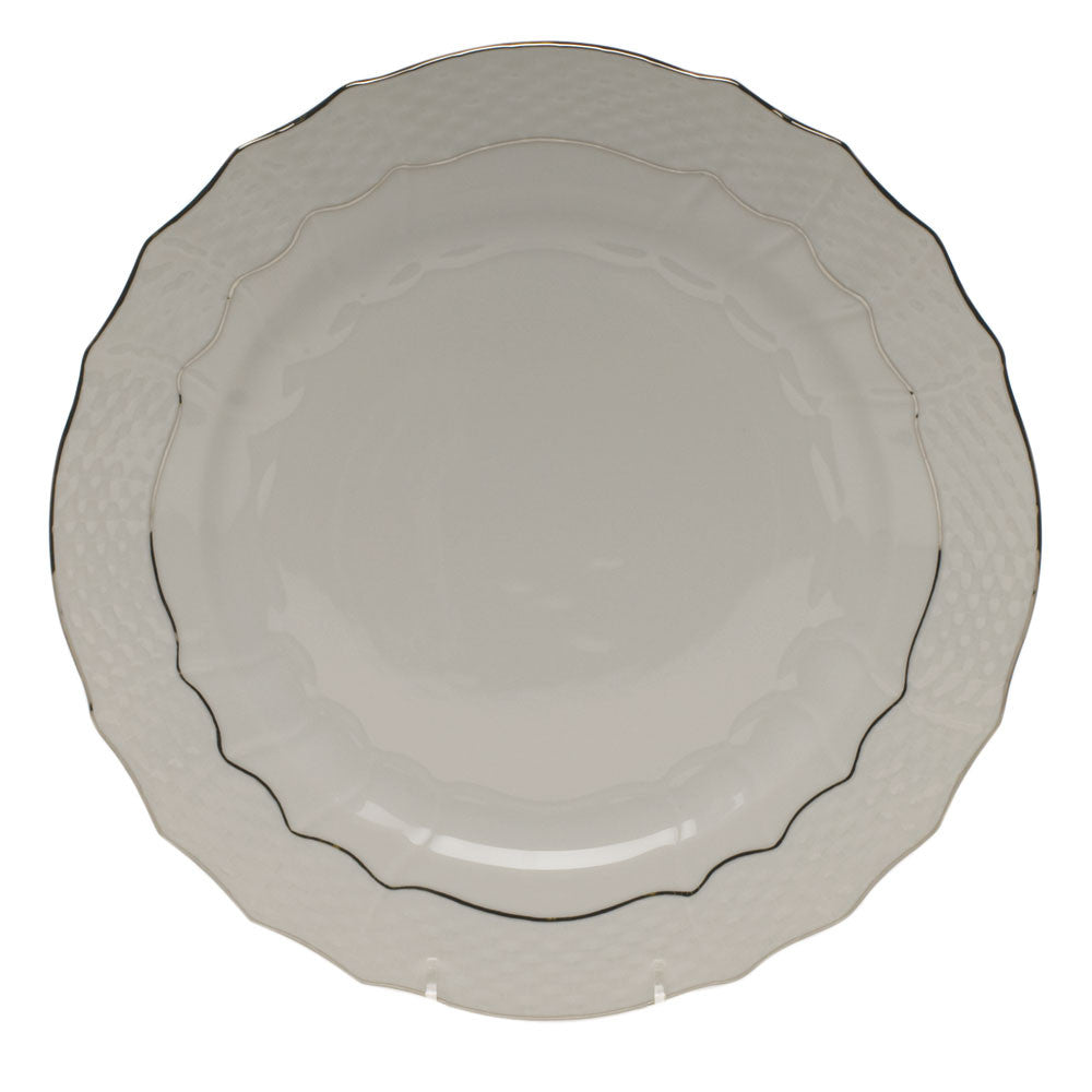 Platinum Edge Service Plate