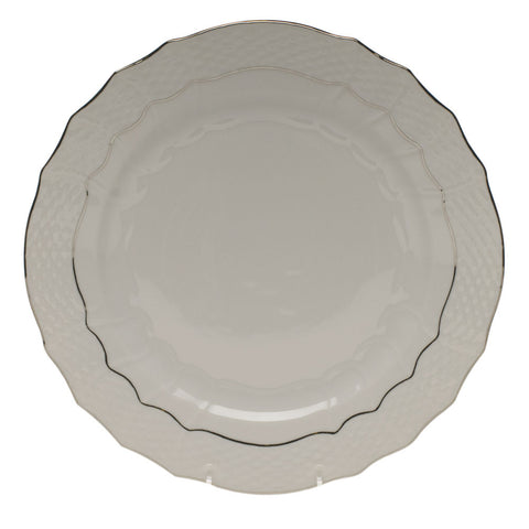 Platinum Edge Service Plate
