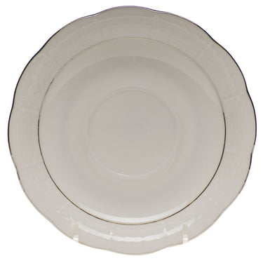 Platinum Edge Tea Saucer