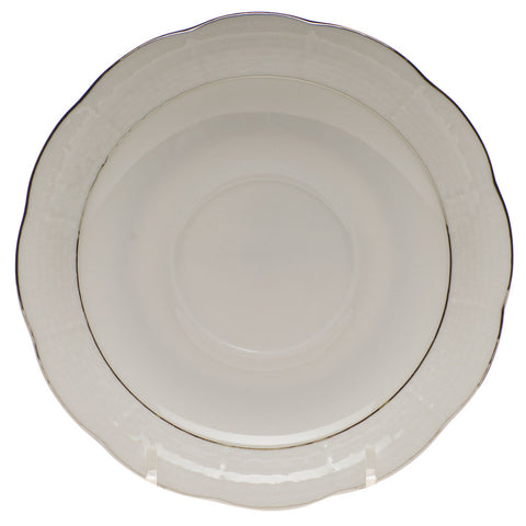 Platinum Edge Tea Saucer