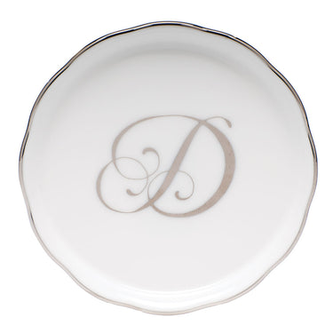 Platinum Monogram Coaster
