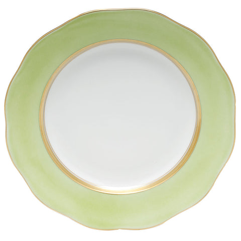 Silk Ribbon Dessert Plate