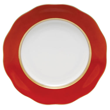 Silk Ribbon Dessert Plate