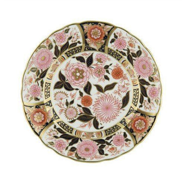 Pink Bouquet Imari Accent Plate