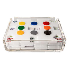 Luxe Train Dominoes Set