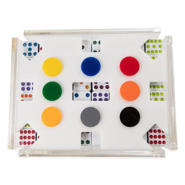 Luxe Train Dominoes Set