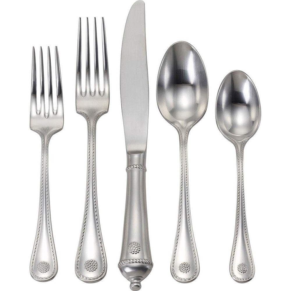 Berry & Thread Bright Satin Five Piece Place Setting