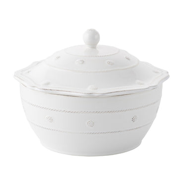 Berry & Thread Covered Casserole, 9.5"