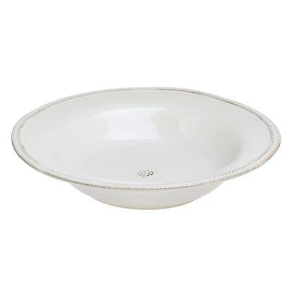 Berry & Thread Rimmed Soup Bowl
