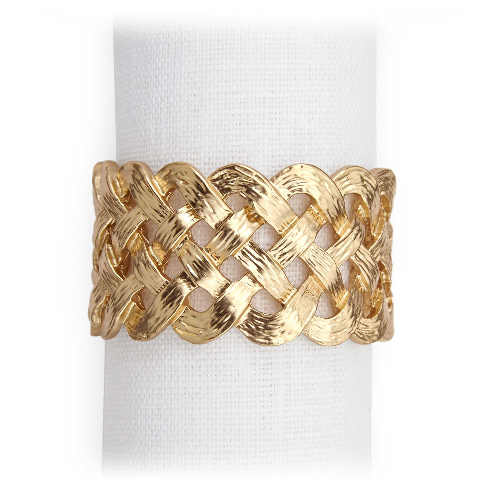 Braid Napkin Jewels, Set of 4