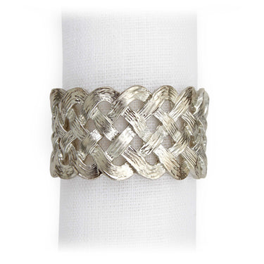 Braid Napkin Jewels, Set of 4