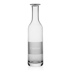 Labelled Wine Carafe, Cabernet