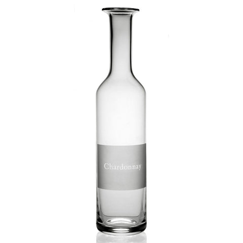 Labelled Wine Carafe, Chardonnay