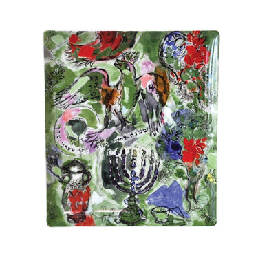 Les VIitraux D'Hadassah Marc Chagall Matzah Plate