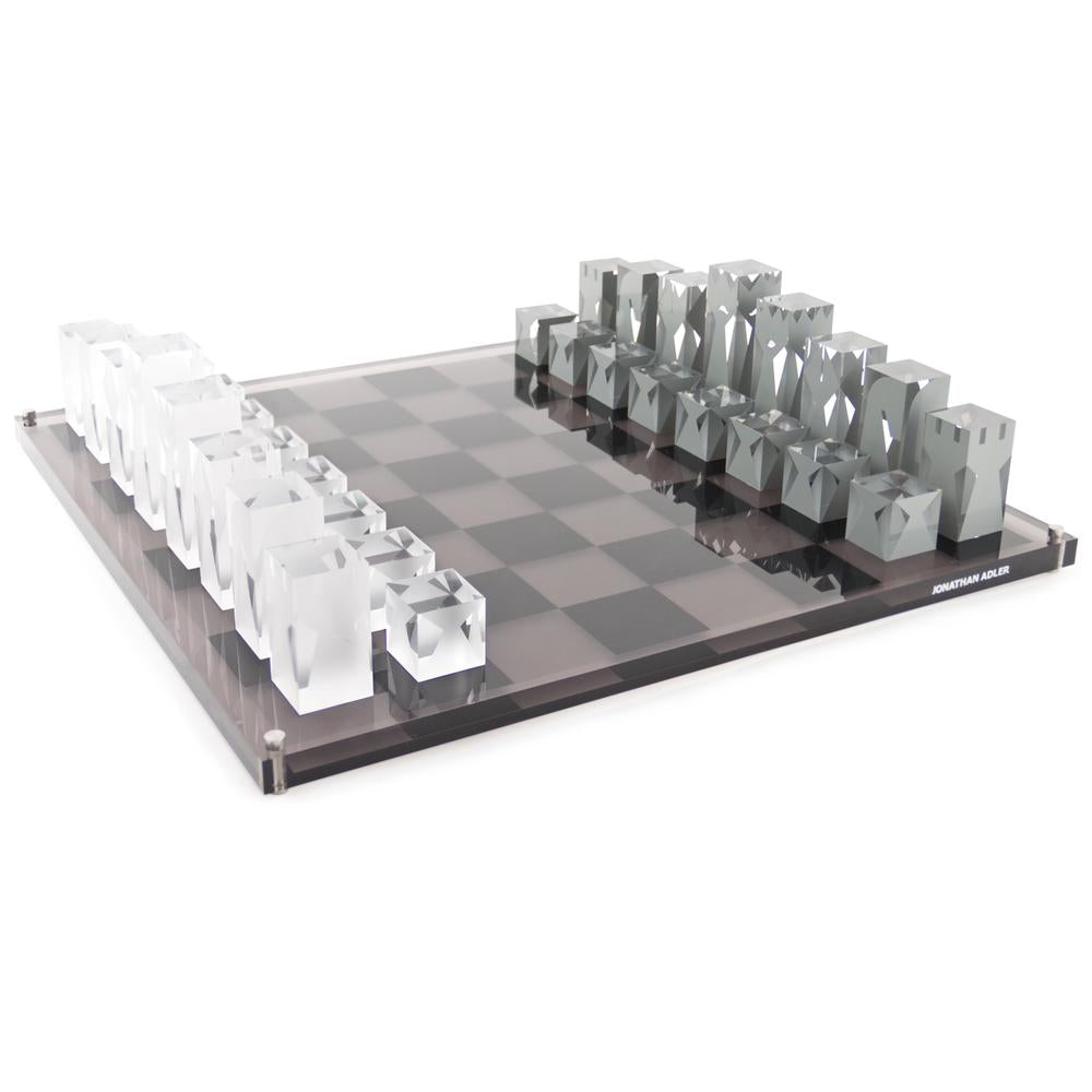 Jonathan Adler - Acrylic Chess Set