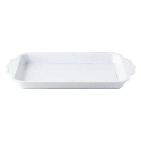 Berry & Thread Melamine Handled Tray, 24