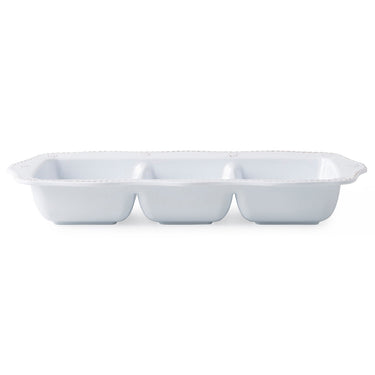 Berry & Thread Melamine Triple Section Server