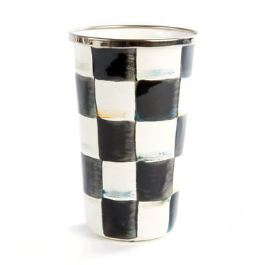 Courtly Check Enamel Tumbler