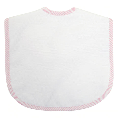 Seersucker Stripe Bib