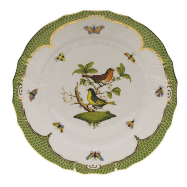 Rothschild Bird Evergreen Dinner Plate