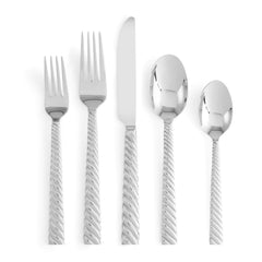 Twist Five Piece Flatware Set