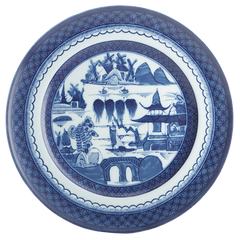 Blue Canton Dinner Plate