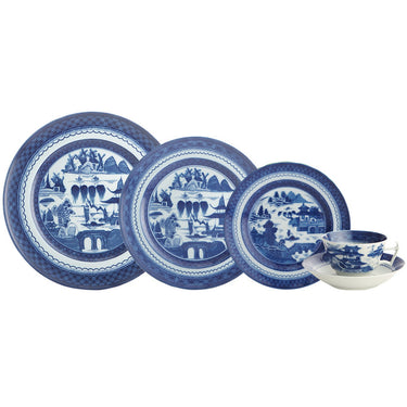 Blue Canton Dinnerware