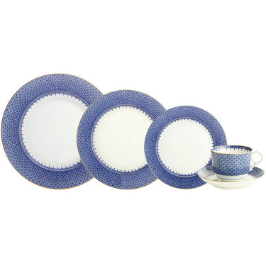 Lace Dinnerware, Blue
