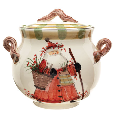 Old St. Nick Biscotti Jar