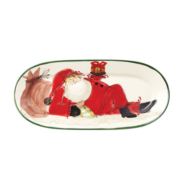 Old St. Nick Oval Platter, Small