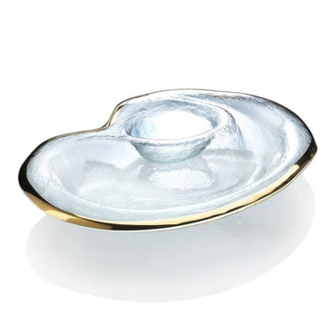 Roman Antique Chip & Dip Bowl