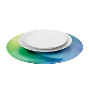 Acrylic Placemat, Blueberry, Set of 2