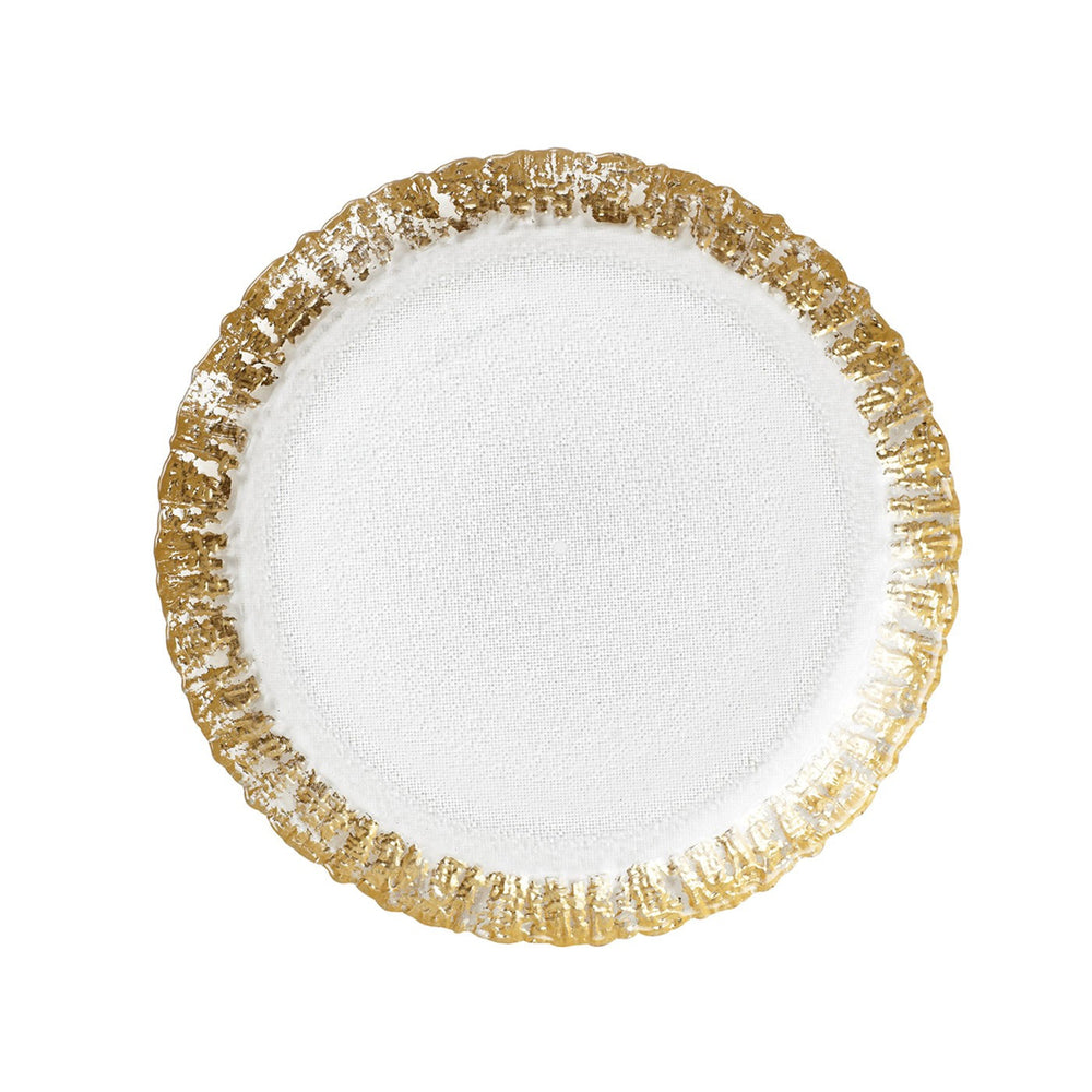 Rufolo Glass Salad Plate