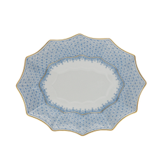 Lace Fluted Tray, Medium