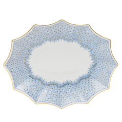 Lace Fluted Tray, Large