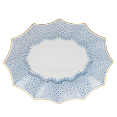 Lace Fluted Tray, Large
