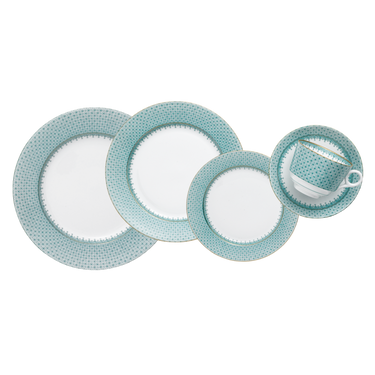 Lace Dinnerware, Green
