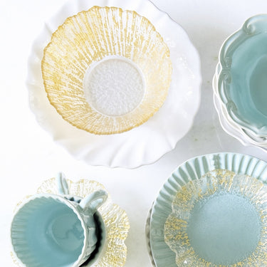 Incanto Stone Ruffle Cereal Bowl