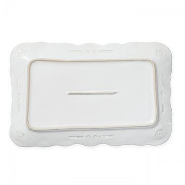 Incanto Stone Lace Rectangular Platter, Small