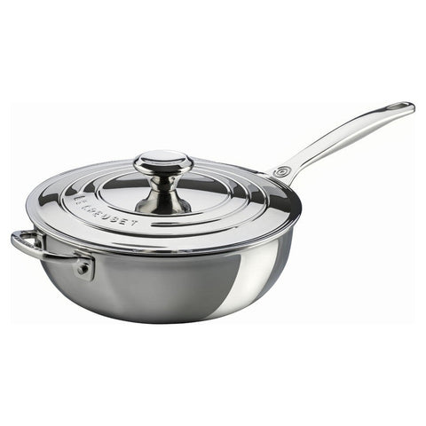 Stainless Steel Saucier Pan, 3-1/2 Qt