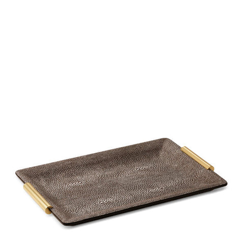 Shagreen Vanity Tray, Small