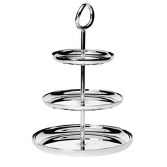 Vertigo Silver-Plated 3-Tier Pastry Stand